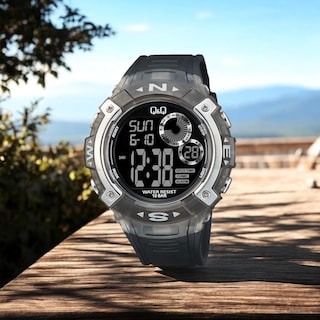 Foto 2 | Reloj Q&q G19a-002vy Gris para Hombre