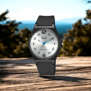 Foto 2 | Reloj Q&q V04a-004vy Negro