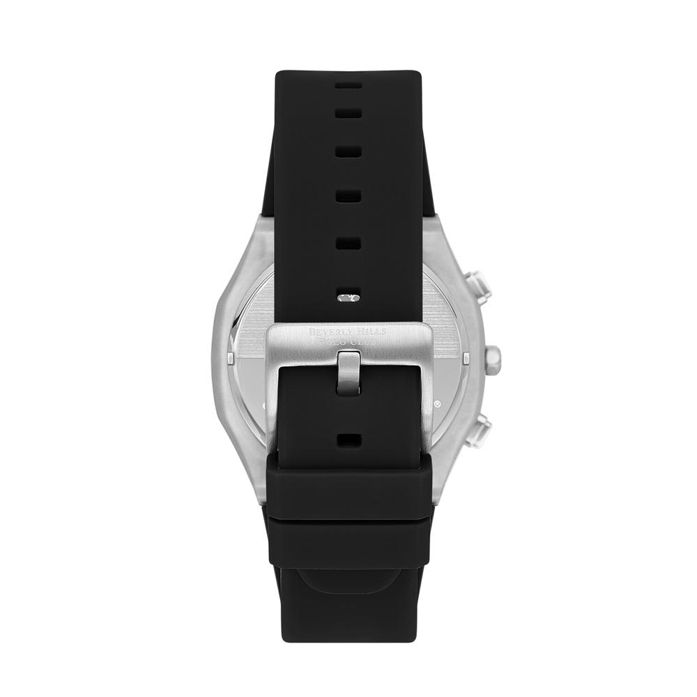 Foto 4 pulgar | Reloj Beverly Hills Polo Club Mens Casual Negro para Hombre