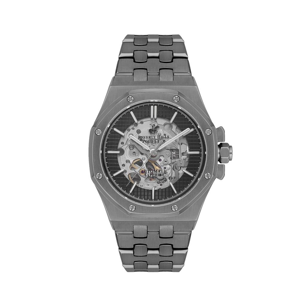 Foto 2 pulgar | Reloj Beverly Hills Polo Club Mens Automático Negro para Hombre