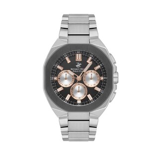 Foto 1 | Reloj Beverly Hills Polo Club Mens Casual Acero para Hombre