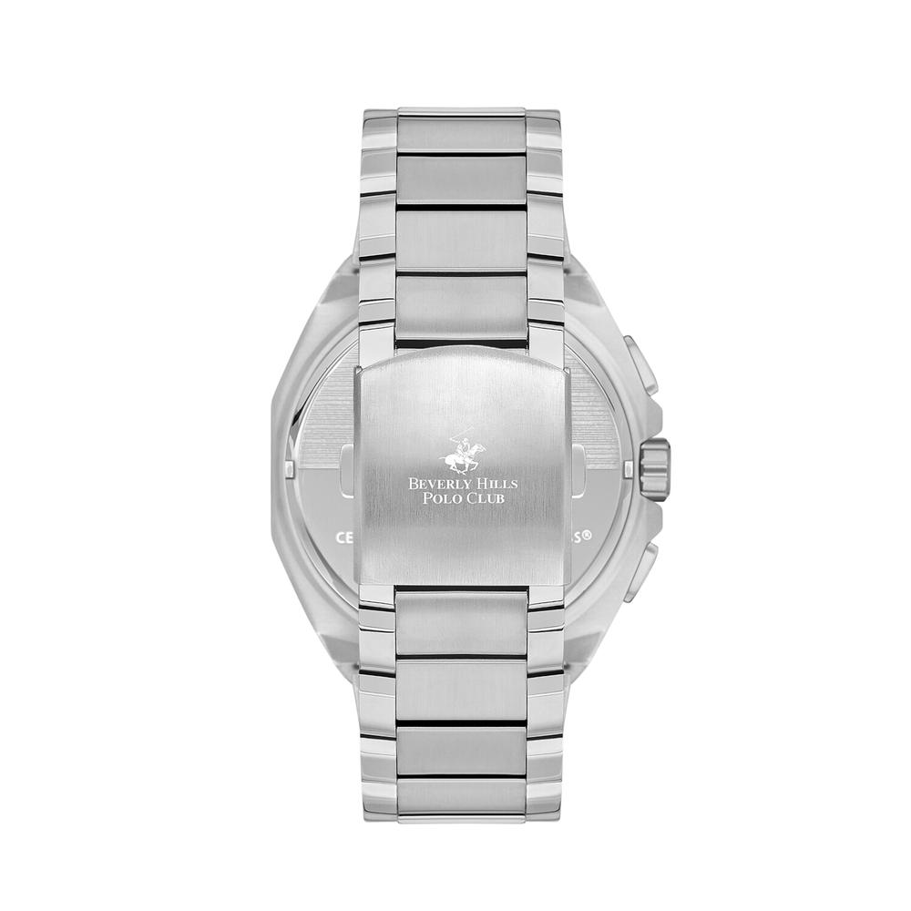 Foto 4 pulgar | Reloj Beverly Hills Polo Club Mens Casual Acero para Hombre
