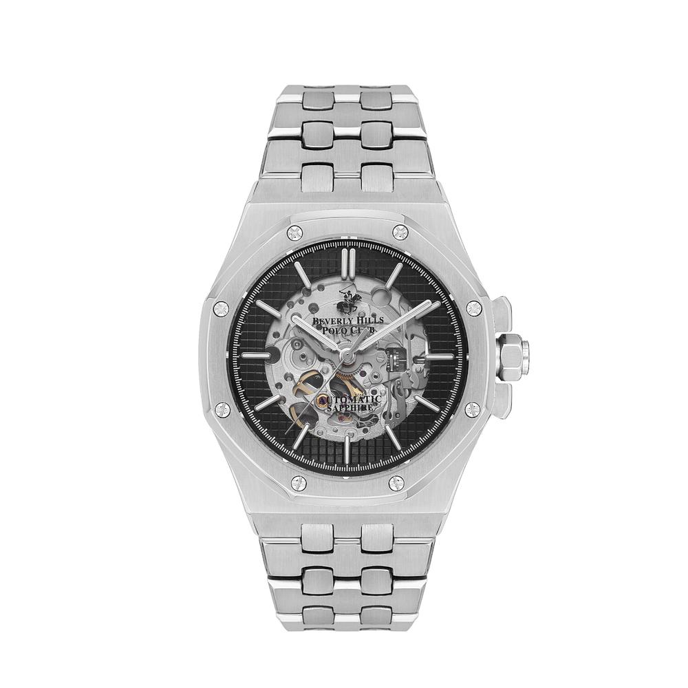 Reloj Beverly Hills Polo Club Mens Automático Acero para Hombre