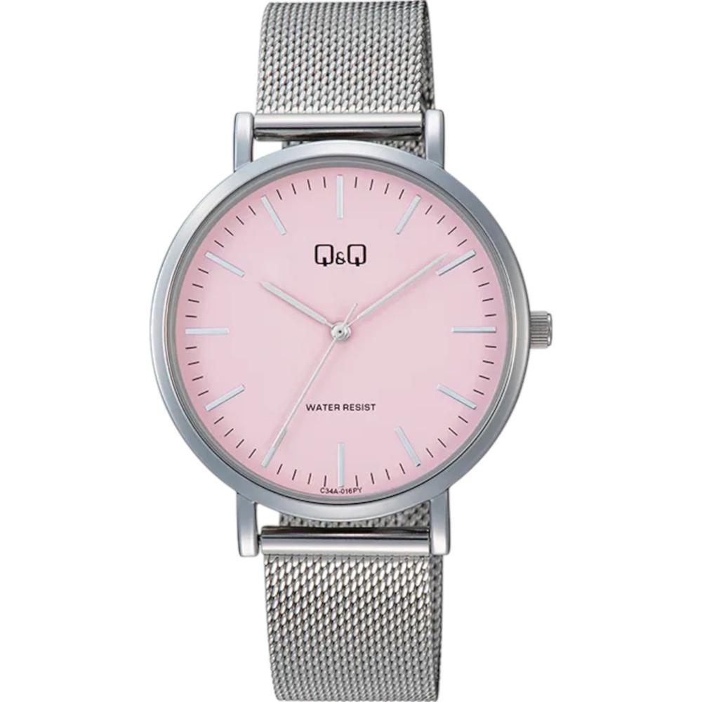 Foto 2 pulgar | Reloj Q&q C34a-016py Plata