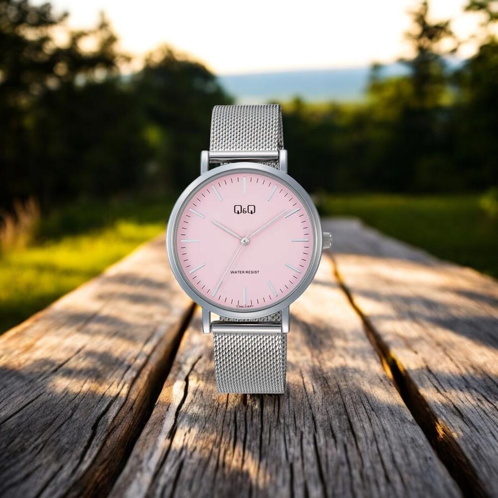 Foto 2 | Reloj Q&q C34a-016py Plata