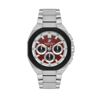 Foto 1 | Reloj Beverly Hills Polo Club Mens Casual Acero para Hombre