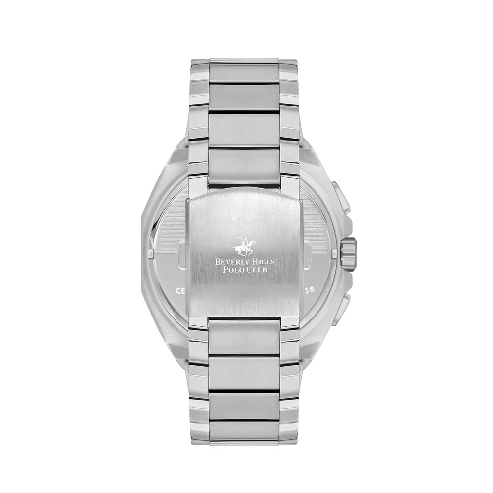 Foto 4 pulgar | Reloj Beverly Hills Polo Club Mens Casual Acero para Hombre
