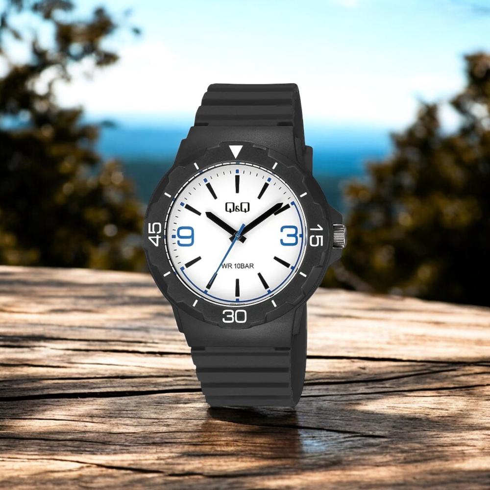 Foto 3 pulgar | Reloj Q&q V02a-001vy Negro