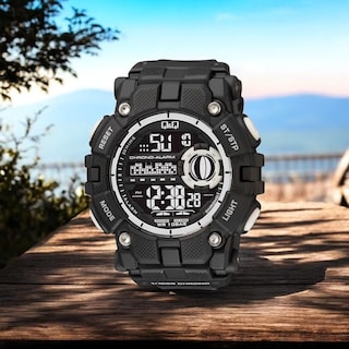 Foto 2 | Reloj Q&q G27a-002vy Men´s Negro