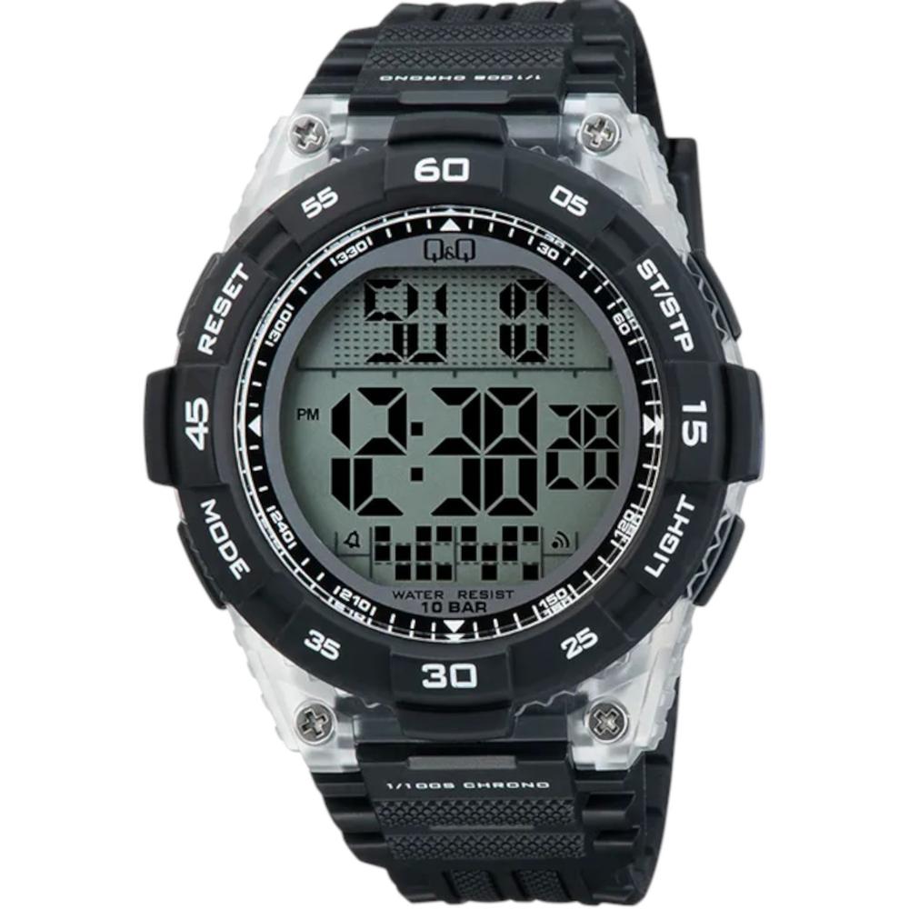 Foto 2 pulgar | Reloj Q&q G21a-001vy Negro para Hombre