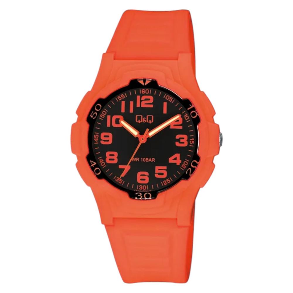 Foto 2 pulgar | Reloj Q&q V31a-004vy Naranja