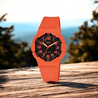 Foto 2 | Reloj Q&q V31a-004vy Naranja