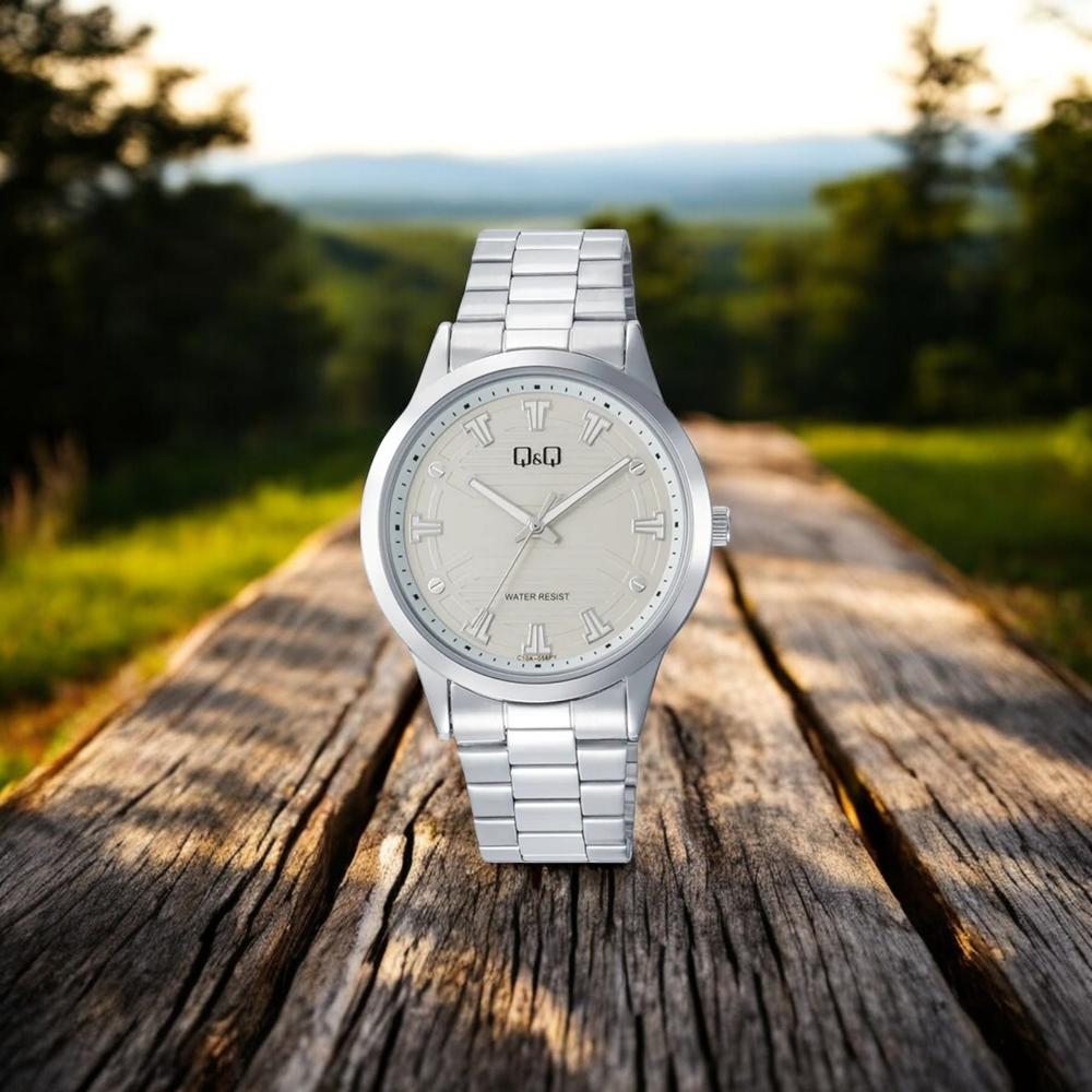 Foto 3 pulgar | Reloj Q&q C10a-058py Men's Acero