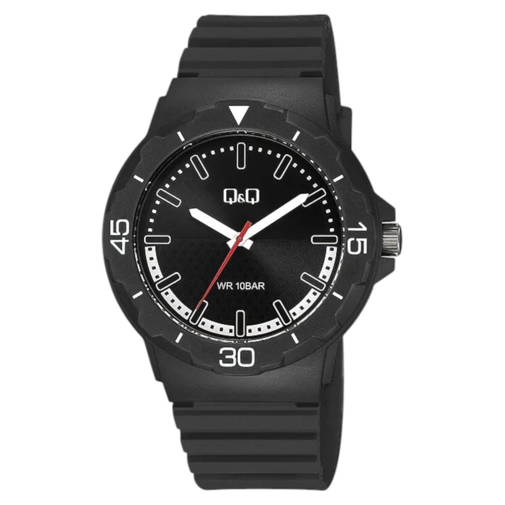 Foto 2 pulgar | Reloj Q&q V02a-004vy Negro