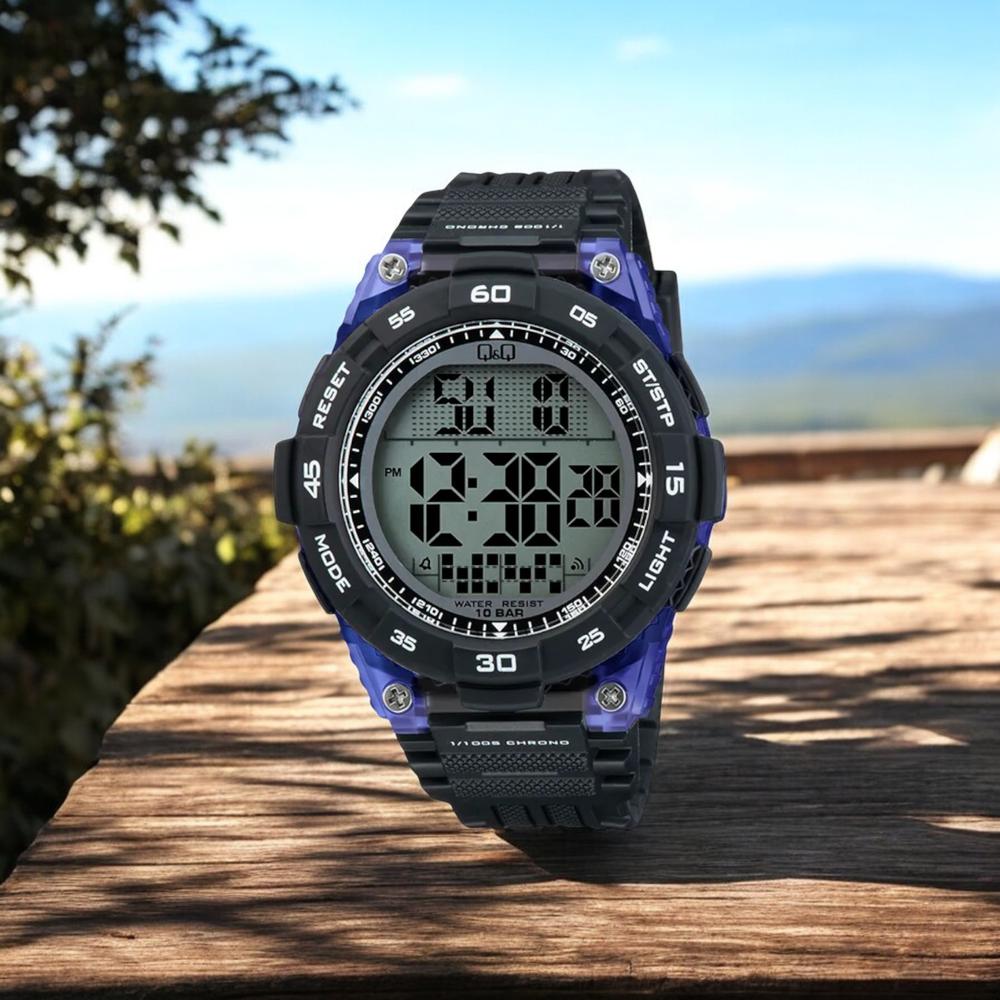 Foto 2 | Reloj Q&q G21a-003vy Men´s Negro