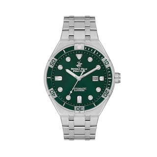 Foto 1 | Reloj Beverly Hills Polo Club Mens Automatic Saphire Acero para Hombre