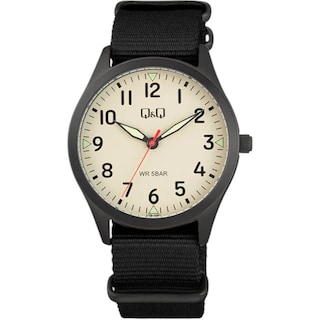 Foto 1 | Reloj Q&Q Q76B-008PY Negro para Hombre