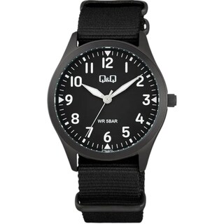 Foto 1 | Reloj Q&Q Q76B-007PY Negro para Hombre