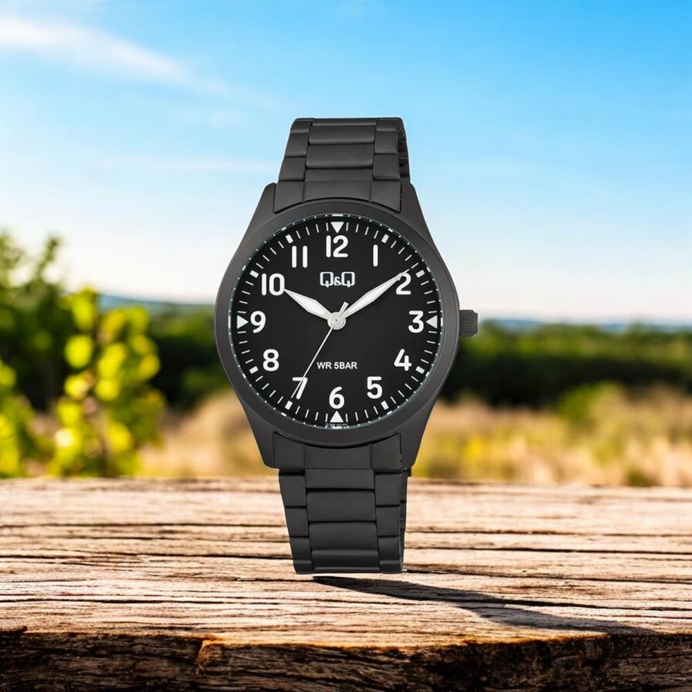 Foto 3 pulgar | Reloj Q&q Q76b-001py para Hombre