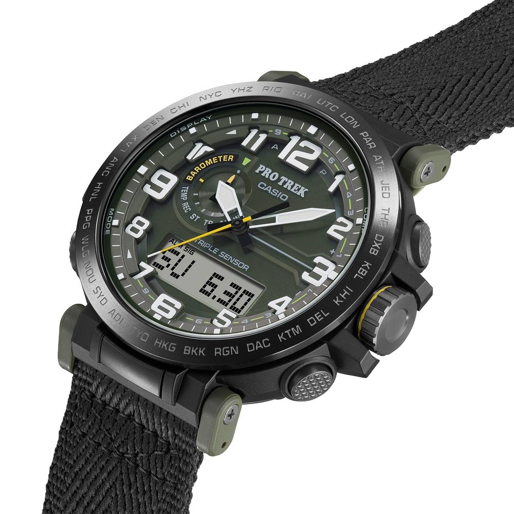 Foto 3 pulgar | Reloj Casio Prg-601yb-3cr Pro Trek-negro