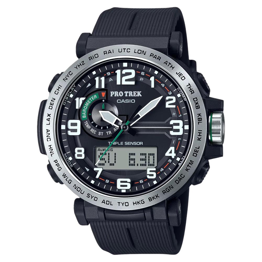 Foto 2 pulgar | Reloj Casio Prg-601-1cr Pro Trek-negro