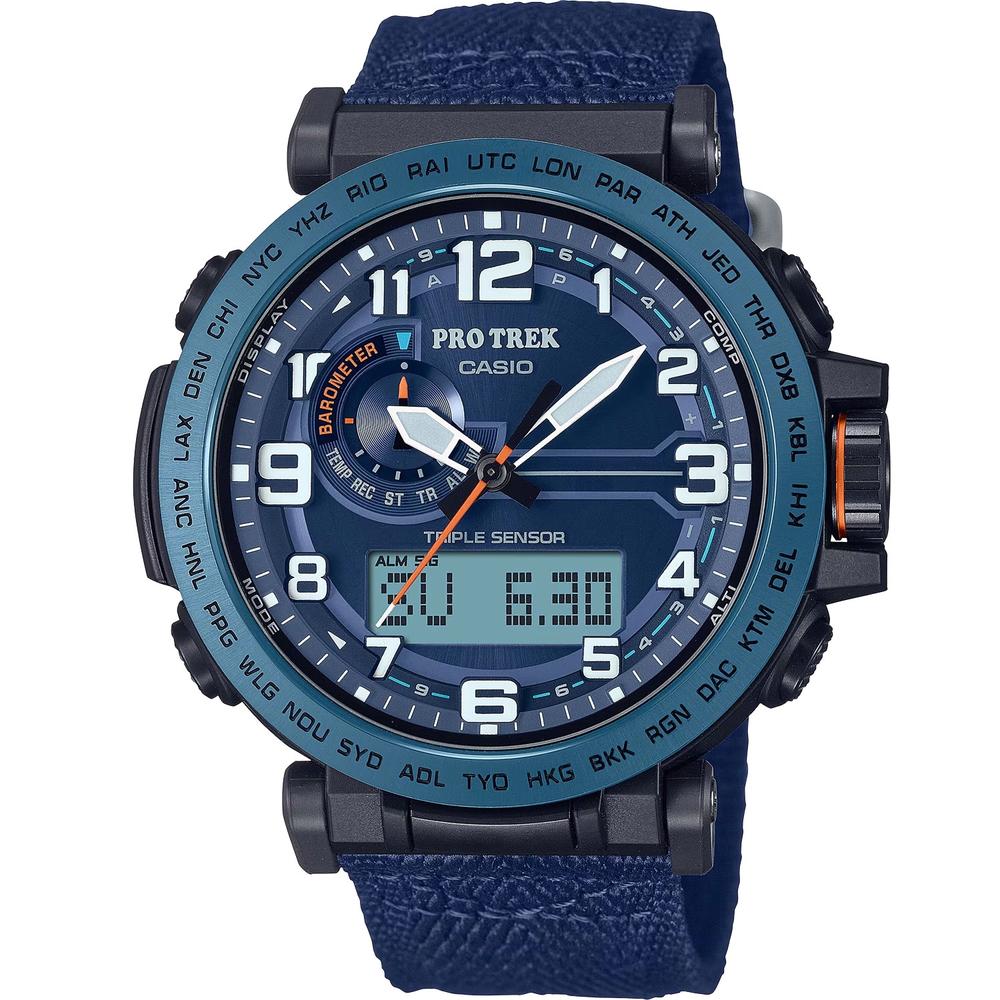 Foto 2 pulgar | Reloj Casio Prg-601yb-2cr Pro Trek-azul