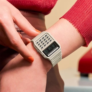 Foto 3 | Reloj Casio Ca-53wb-8bcf Calculadora-blanco