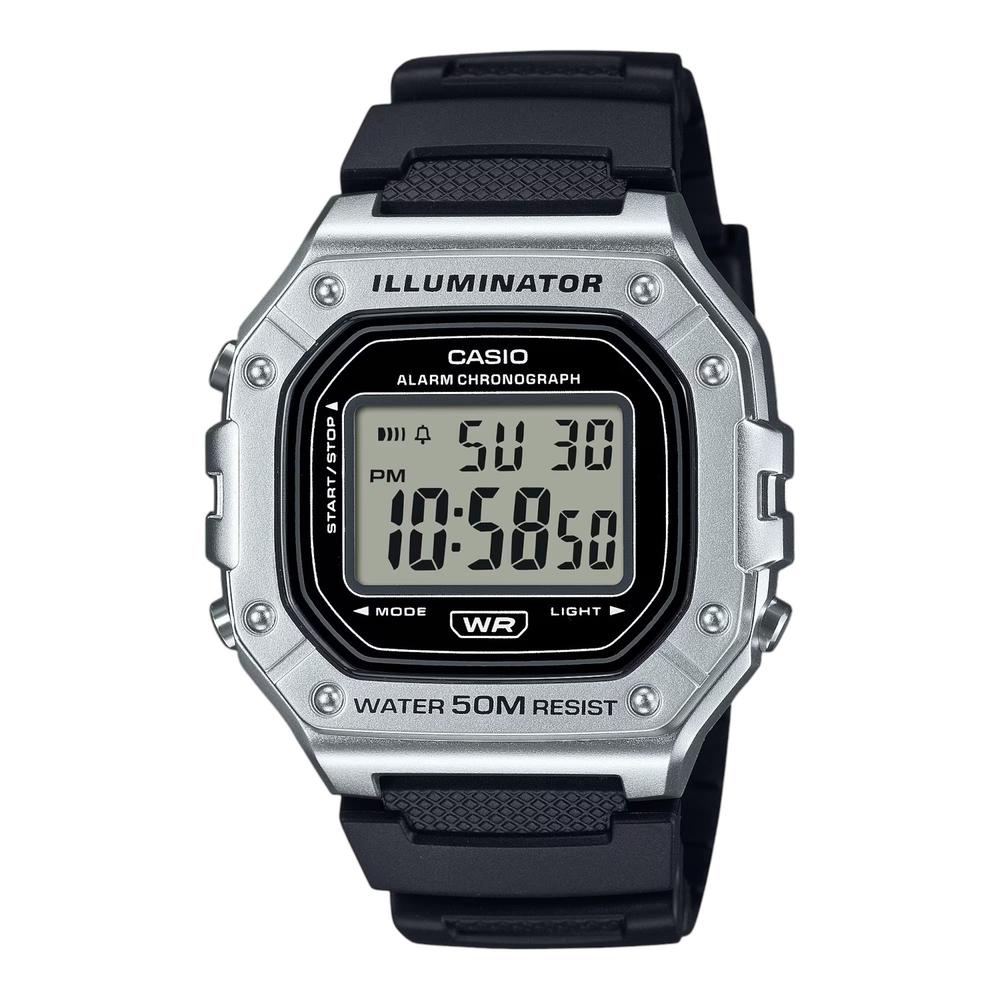 Reloj Casio W-218hm-7avcf Illuminator-negro