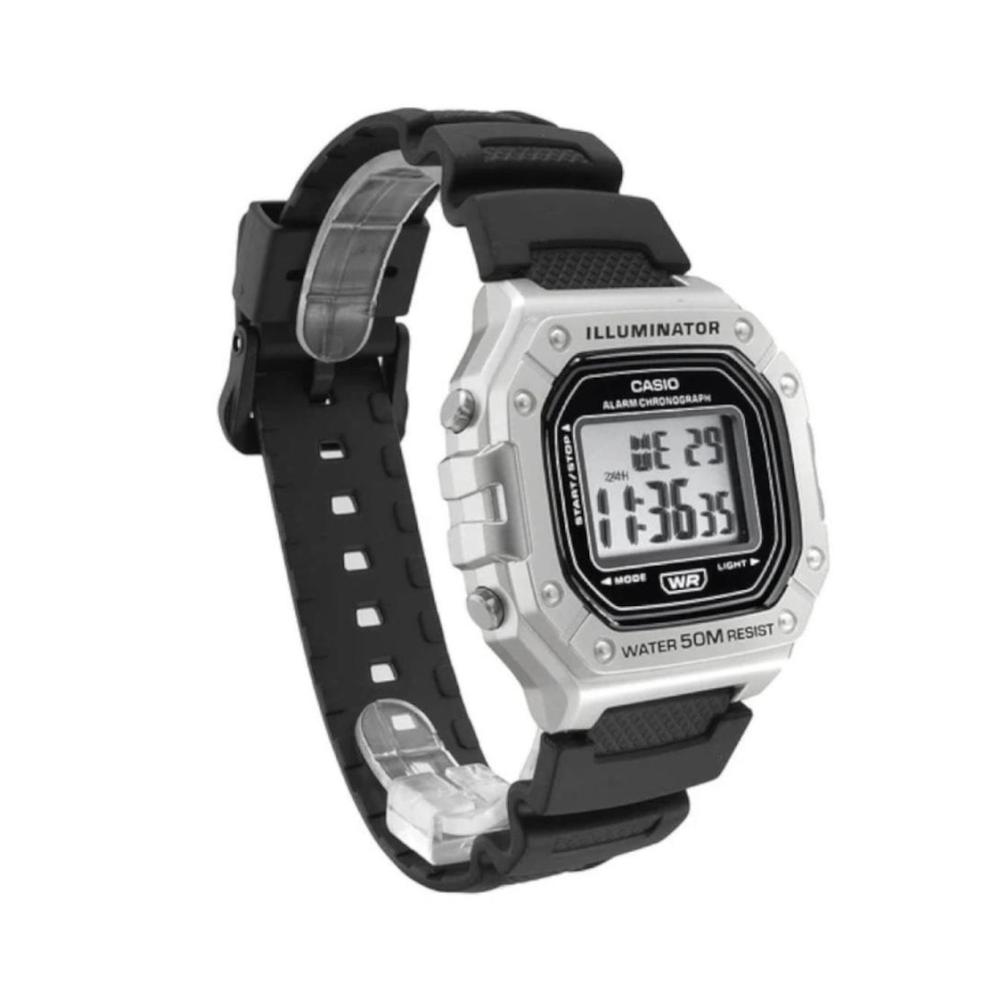Foto 4 pulgar | Reloj Casio W-218hm-7avcf Illuminator-negro