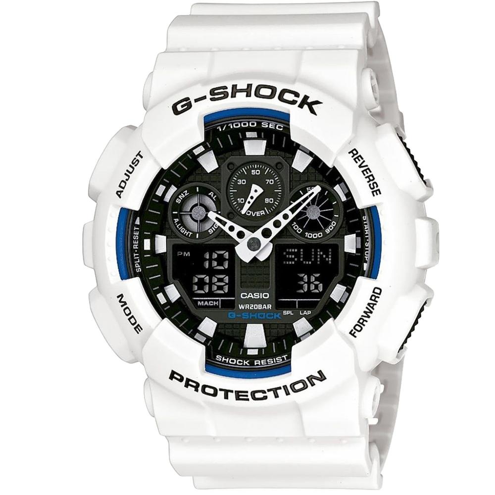 Foto 2 pulgar | Reloj G-shock Ga-100b-7acr-blanco
