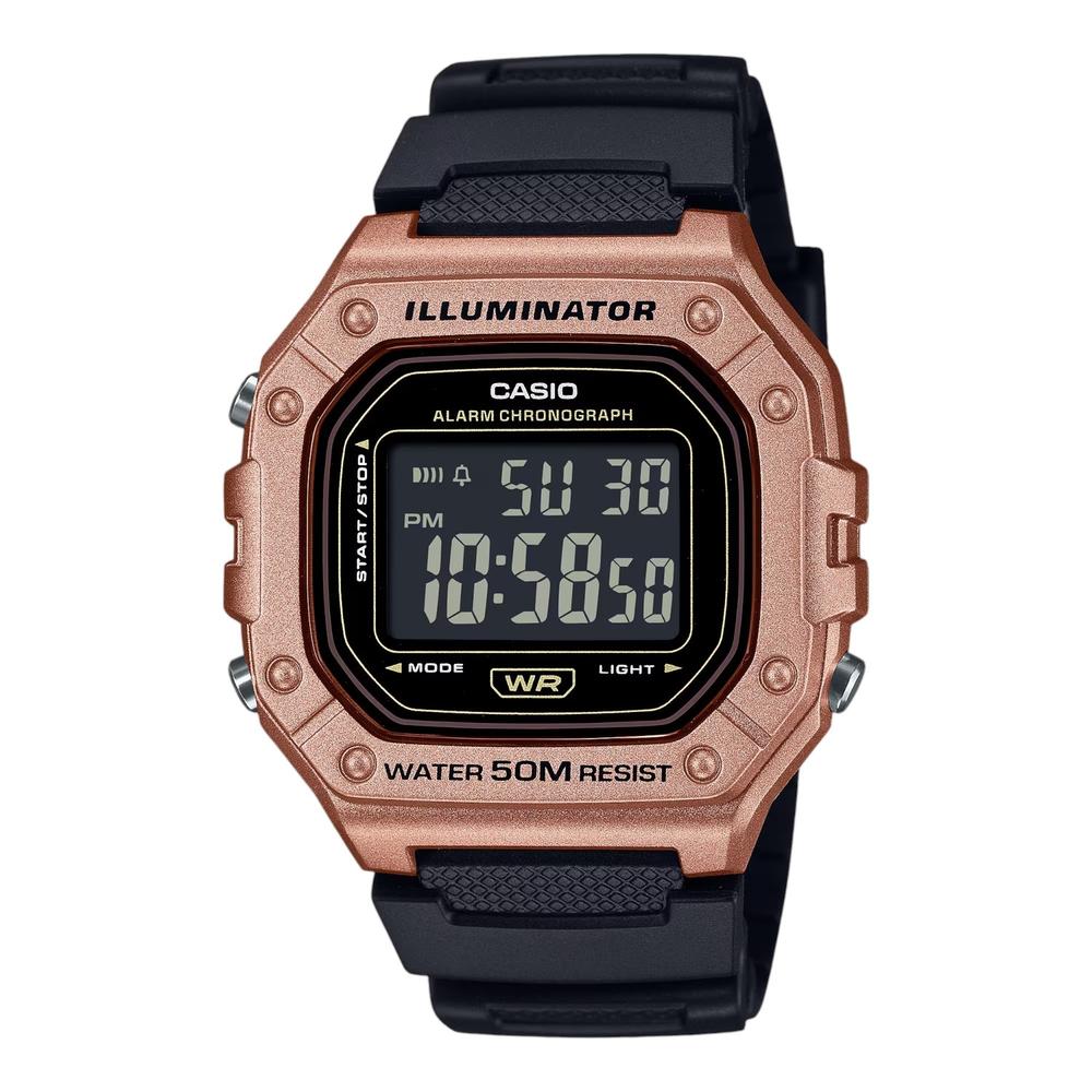 Reloj Casio W-218hm-5bvcf Illuminator-negro