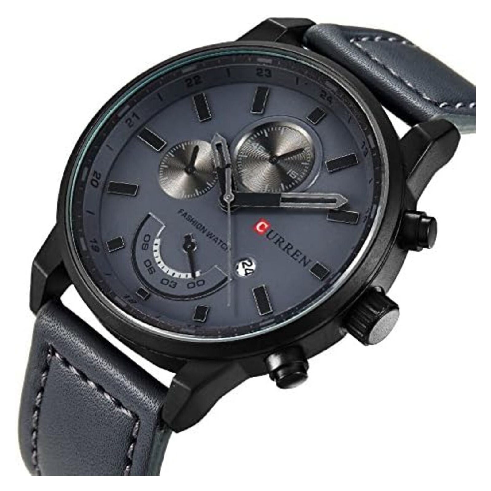 Foto 3 pulgar | Reloj de Pulsera Curren Krea KREA9401010101 Caja de Acero Inoxidable Tono Negro y Tablero Azul