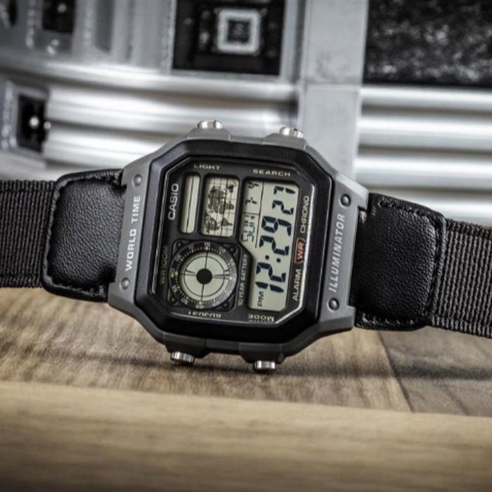 Foto 4 pulgar | Reloj Casio Ae-1200whub-8avcf Illuminator-negro