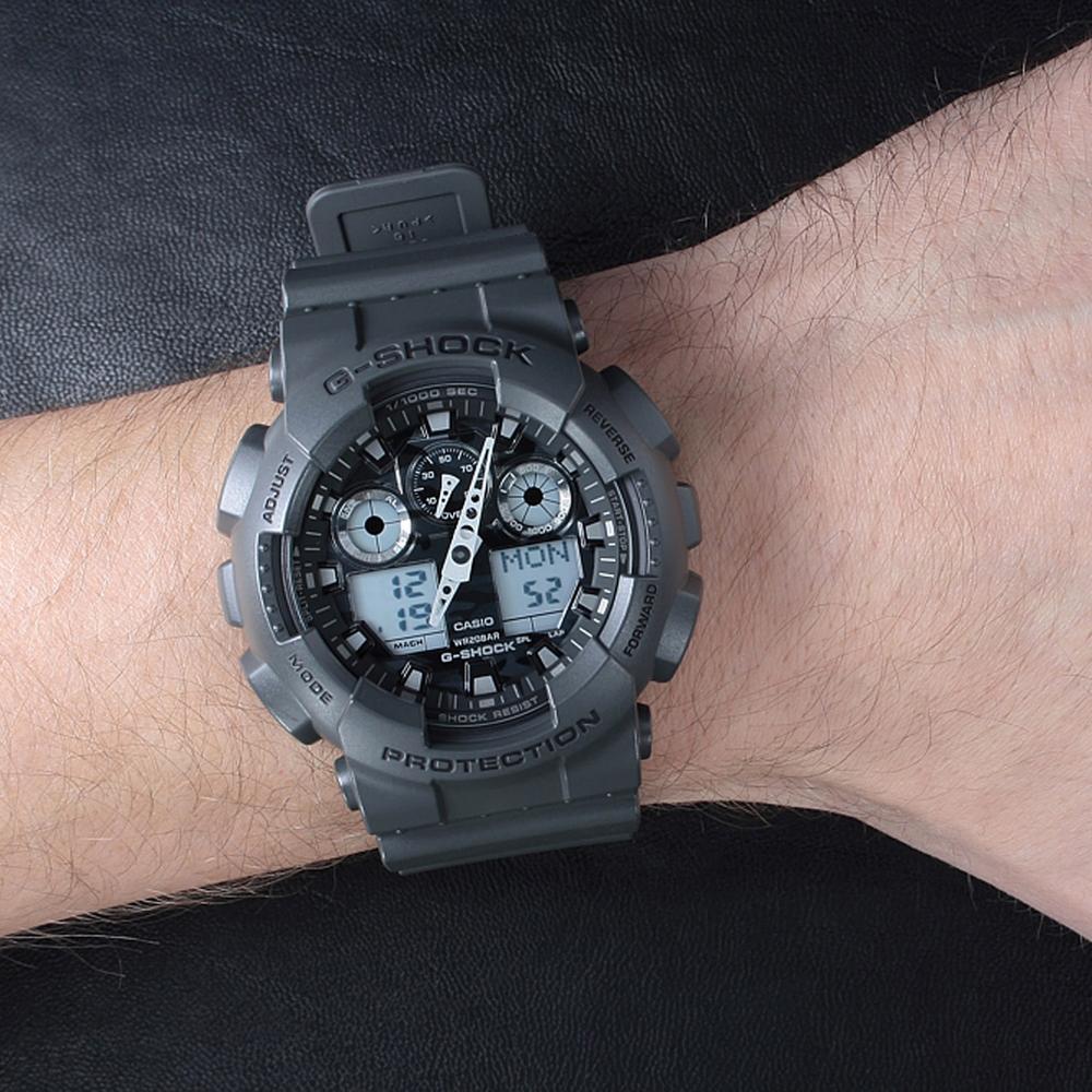 Foto 4 pulgar | Reloj G-shock Ga-100cf-8acr-negro