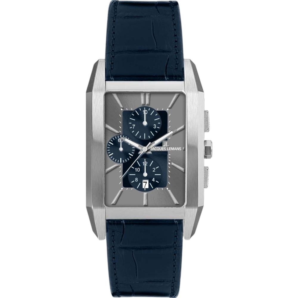 Reloj Jacques Lemans 1-2161D Azul 34 mm Resistente al Agua 50 m Acero Inoxidable