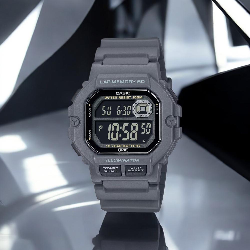 Foto 3 pulgar | Reloj Casio Gris para Hombre
