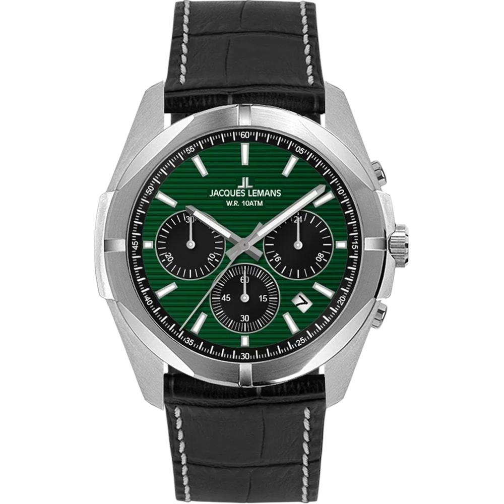 Foto 2 pulgar | Reloj Jacques Lemans Negro para Hombre
