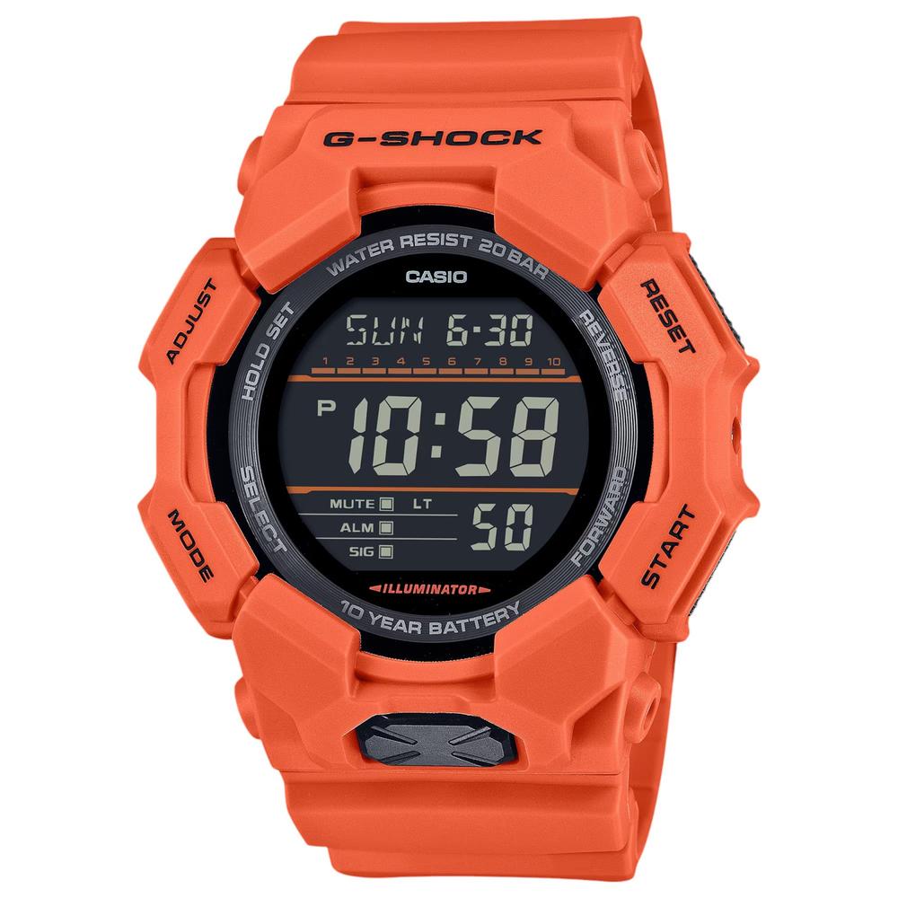 Foto 2 pulgar | Reloj G-SHOCK GD-010-4CR Naranja Resistente al Agua 200 m