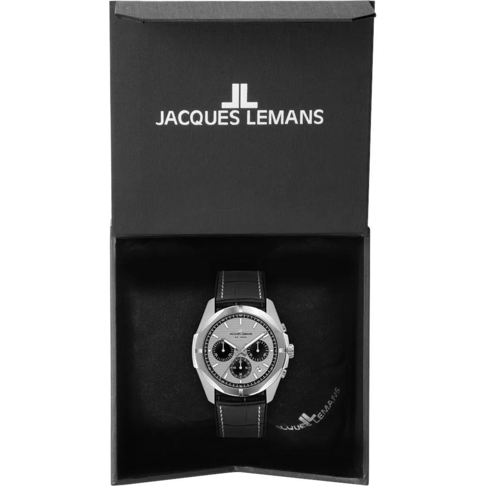 Foto 5 pulgar | Reloj Jacques Lemans Negro para Hombre