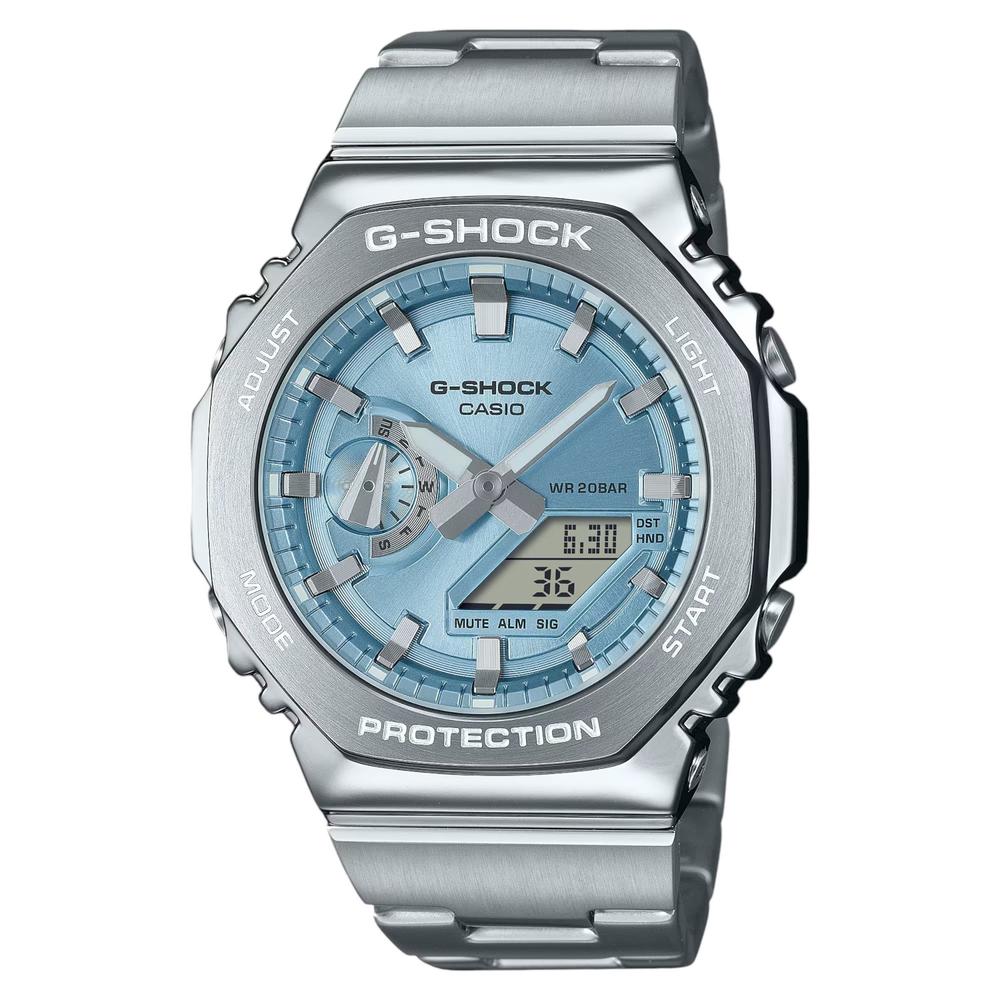 Foto 2 pulgar | Reloj G-SHOCK GM-2110D-2ACR Acero 44 mm Resistente al Agua 200m