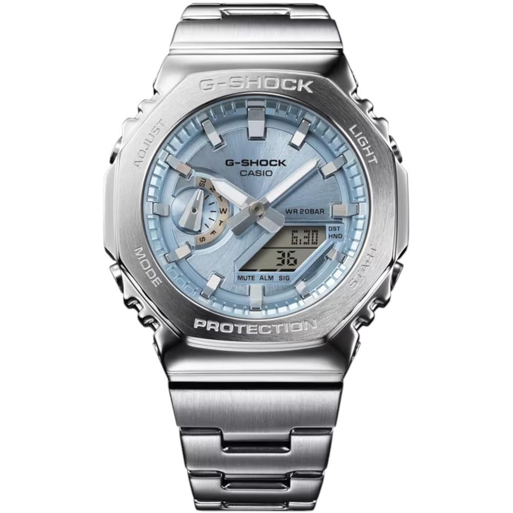 Foto 4 pulgar | Reloj G-SHOCK GM-2110D-2ACR Acero 44 mm Resistente al Agua 200m