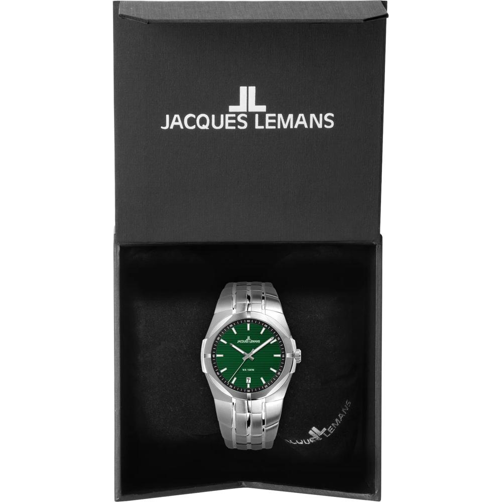 Foto 5 pulgar | Reloj Jacques Lemans Plateado para Hombre