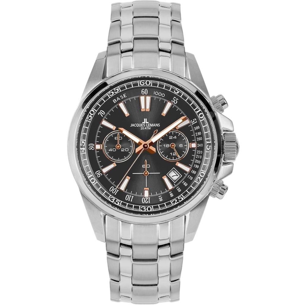 Reloj Jacques Lemans 1-2117ZE Acero 44 mm Resistente al Agua 200 m