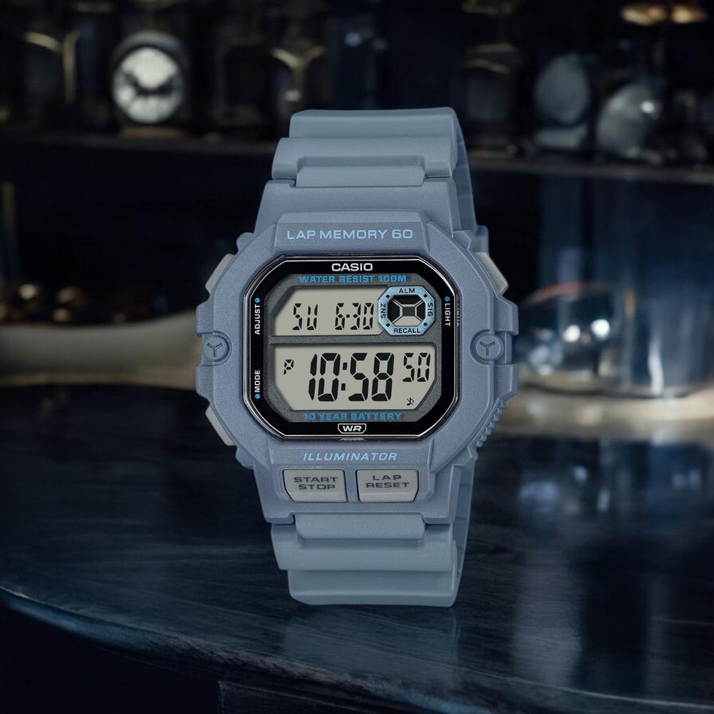 Foto 4 pulgar | Reloj Casio Azul para Hombre