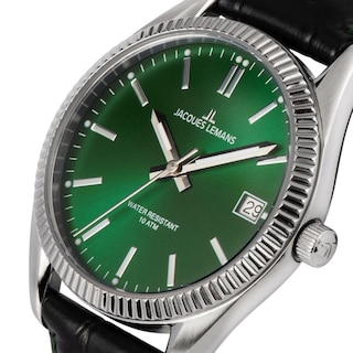 Foto 2 | Reloj Jacques Lemans 50-3T Derby Negro