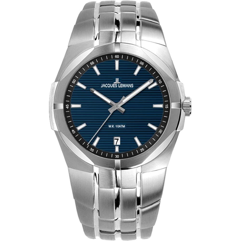Foto 2 pulgar | Reloj Jacques Lemans Plateado para Hombre