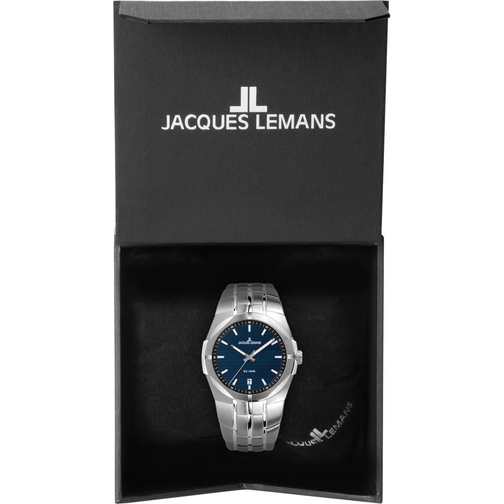 Foto 5 pulgar | Reloj Jacques Lemans Plateado para Hombre