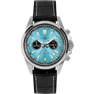 Foto 1 | Reloj Jacques Lemans 1-2117R Negro 44 mm Resistente al Agua 200 m