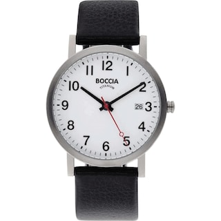 Foto 1 | Reloj Boccia Titanium 3622-03 Negro 38 mm para Hombre