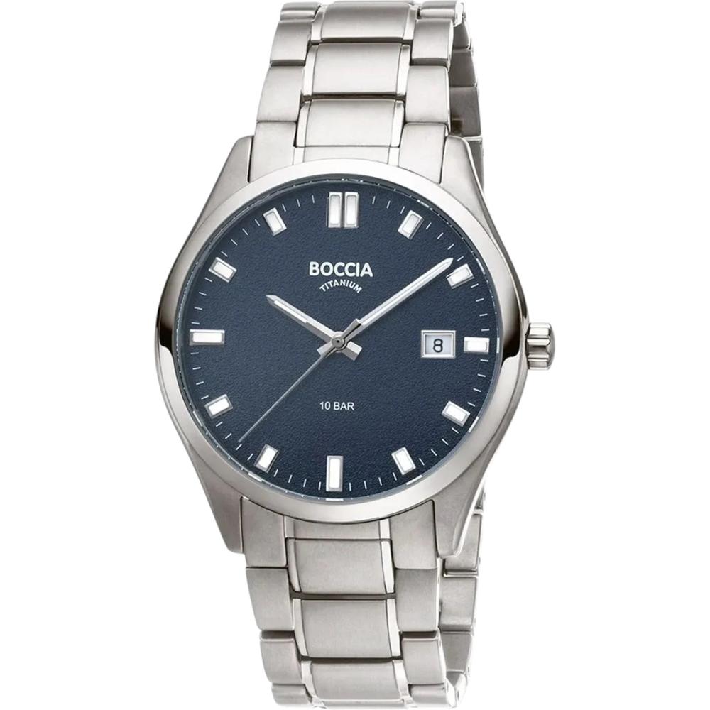 Foto 2 pulgar | Reloj Boccia Titanium Plateado para Hombre